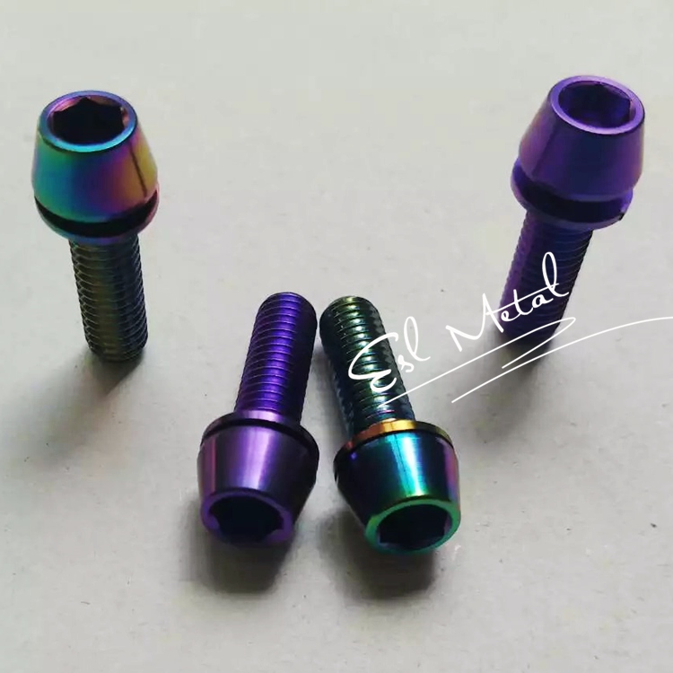 Titanium Tapered Washer Head Bolts