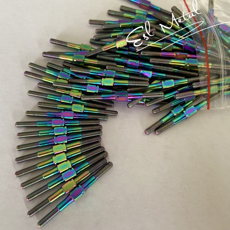 m3 Titanium Turnbuckle with PVD Rainbow Color